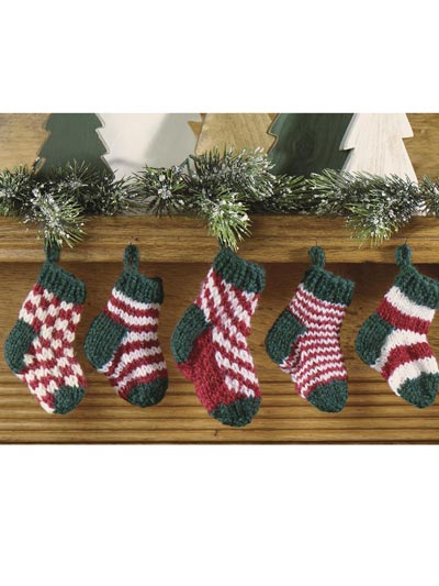 Mini Christmas Stocking Set