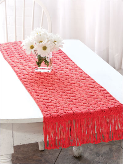 Free Home  Decor Knitting  Patterns  Garden Party Table 