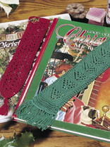 Lacy Christmas Bookmarks